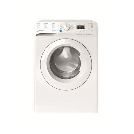INDESIT | BWSA 61294 W EU N | Washing machine | Energy efficiency class C | Front loading | Washing capacity 6 kg | 1151 RPM | D